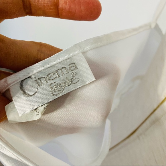 VINTAGE CINEMA ETOILE Satin Babydoll Camisole Nightie - Picture 5 of 7